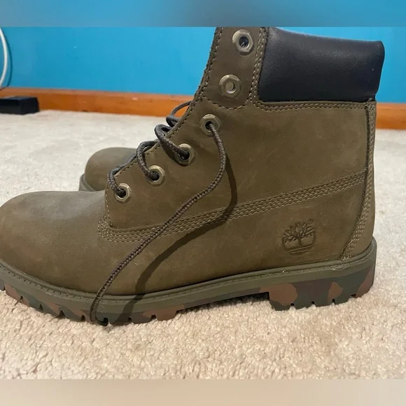 Timberland | Camo sole green Nubuck binch
Premium Waterproof Boots - Picture 5 of 6